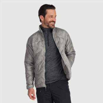 Chaqueta Superstrand Lt De Outdoor Research Para Hombre, Peltre Claro