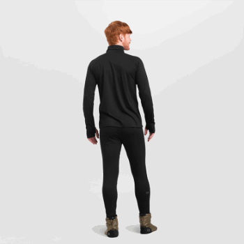 Alpine Onset Merino Bottoms Para Hombre De Investigación Al Aire Libre, Negro