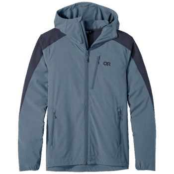 Outdoor Research Sudadera Con Capucha Ferrosi Para Hombre Nimbus/naval Blue