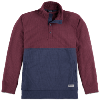 Outdoor Research Hombres Trail Mix Snap Pullover Ii Kalamata/naval Blue