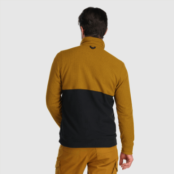 Outdoor Research Hombres Trail Mix Snap Pullover Ii Tapenade/negro