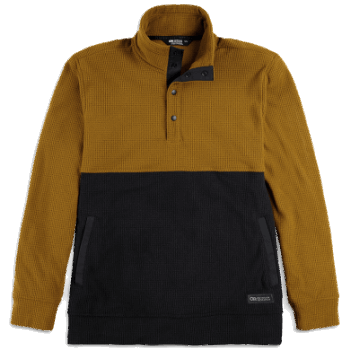Outdoor Research Hombres Trail Mix Snap Pullover Ii Tapenade/negro