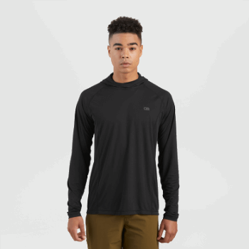 Outdoor Research Sudadera Con Capucha Echo Para Hombre Negra