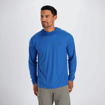 Outdoor Research Sudadera Con Capucha Echo Para Hombre Azul Clásico