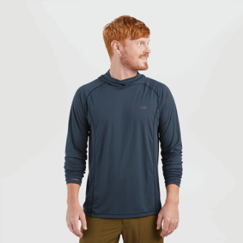 Outdoor Research Sudadera Con Capucha Echo Para Hombre Azul Marino