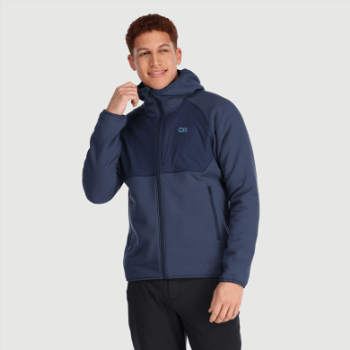 Outdoor Research Vigor Plus Polar Con Capucha Para Hombre Azul Marino