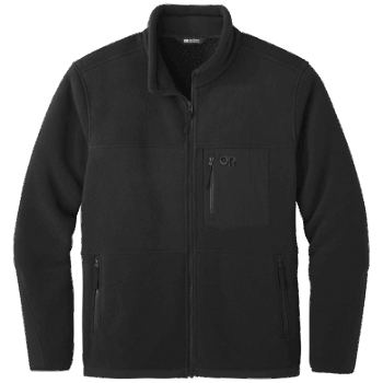 Outdoor Research Chaqueta Polar Juneau Para Hombre Negra