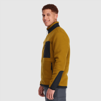 Chaqueta De Forro Polar Juneau Para Hombre De Investigación Al Aire Libre Tapenade