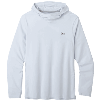 Outdoor Research Men's Activeice Spectrum Sun Sudadera Con Capucha Gris Titanio