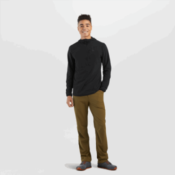 Outdoor Research Astroman Sun - Sudadera Con Capucha Para Hombre, Color Negro