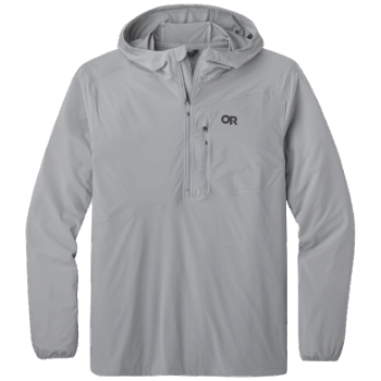 Outdoor Research Hombre Astroman Sol Sudadera Con Capucha Guijarro