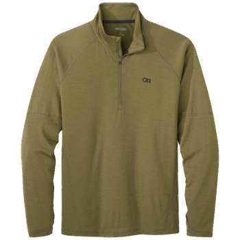 Outdoor Research Alpine Onset Merino Quarter Zip Loden Para Hombre