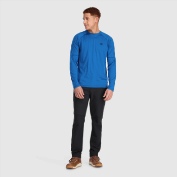 Outdoor Research Alpine Onset Merino Crew Azul Clásico Para Hombre