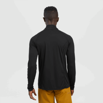 Outdoor Research Hombre Echo Quarter Zip Negro