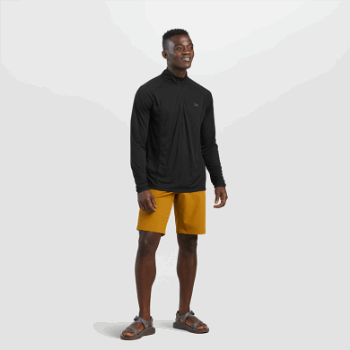 Outdoor Research Hombre Echo Quarter Zip Negro