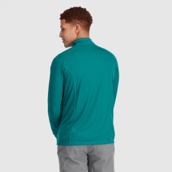 Al Aire Libre De Investigación De Los Hombres Eco Cuarto Zip Lago Profundo