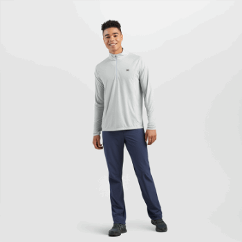 Outdoor Research Pebble Con Cremallera De Cuarto De Eco Para Hombre