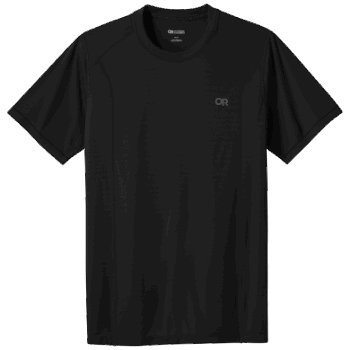 Camiseta De Eco Para Hombre De Investigación Al Aire Libre Negra