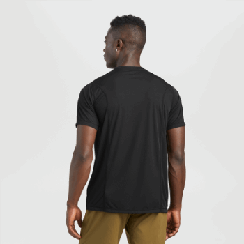 Camiseta De Eco Para Hombre De Investigación Al Aire Libre Negra