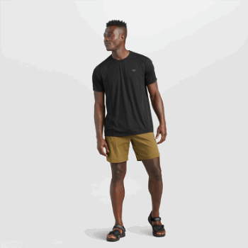 Camiseta De Eco Para Hombre De Investigación Al Aire Libre Negra