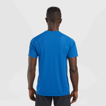 Camiseta Eco Para Hombre De Investigación Al Aire Libre Azul Clásico
