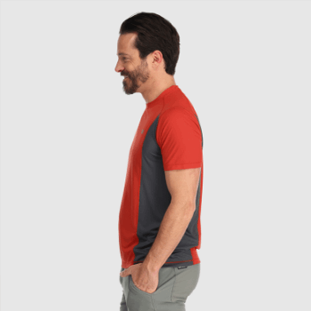 Camiseta Eco Para Hombre De Investigación Al Aire Libre Arándano/tormenta