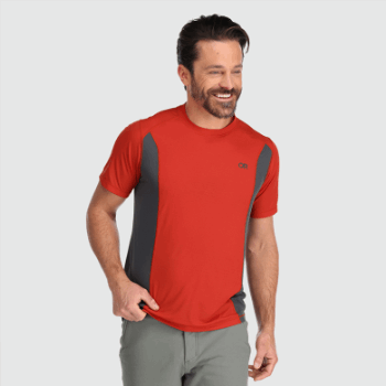 Camiseta Eco Para Hombre De Investigación Al Aire Libre Arándano/tormenta