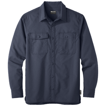 Outdoor Research Camisa De Trabajo Chehalis Manga Larga Para Hombre Azul Marino