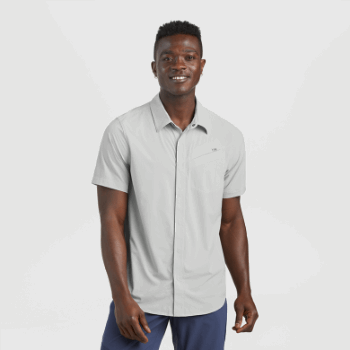 Outdoor Research Astroman S/s Camiseta Para El Sol Para Hombre Guijarro