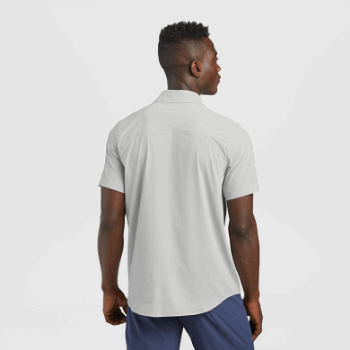 Outdoor Research Astroman S/s Camiseta Para El Sol Para Hombre Guijarro