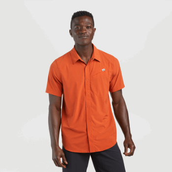 Camiseta De Sol Para Hombre Astroman S/s De Investigación Al Aire Libre Redrock