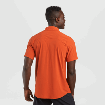 Camiseta De Sol Para Hombre Astroman S/s De Investigación Al Aire Libre Redrock