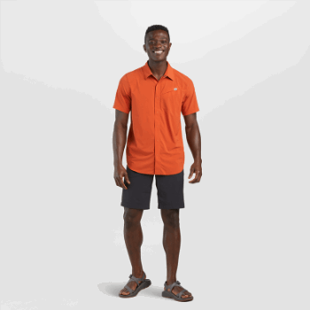 Camiseta De Sol Para Hombre Astroman S/s De Investigación Al Aire Libre Redrock