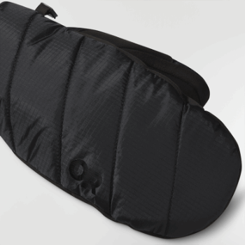 Manoplas De Plumón De Fósforo Para Investigación Al Aire Libre Negras