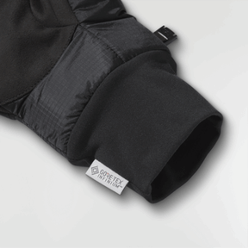 Manoplas De Plumón De Fósforo Para Investigación Al Aire Libre Negras