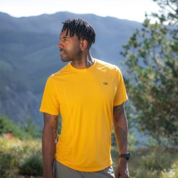Camiseta De Eco Para Hombre De Investigación Al Aire Libre Radiante