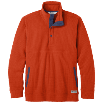 Investigación Al Aire Libre De Los Hombres Trail Mix Snap Pullover Ii Redrock
