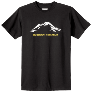 Camiseta De Mt Baker Para Hombre De Investigación Al Aire Libre Negra