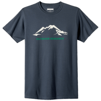 Camiseta De Mt Baker Para Hombre De Investigación Al Aire Libre Azul Marino