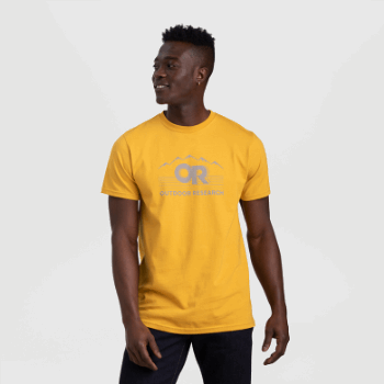 Investigación Al Aire Libre Hombres O Abogado S / S Tee Cera De Abejas