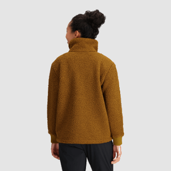 Chaqueta De Camionero De Sherpa Juneau Para Mujer De Investigación Al Aire Libre Tapenade