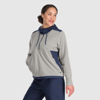 Outdoor Research Sudadera Con Capucha Para Mujer Trail Mix Ash/naval Blue