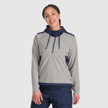 Outdoor Research Sudadera Con Capucha Para Mujer Trail Mix Ash/naval Blue