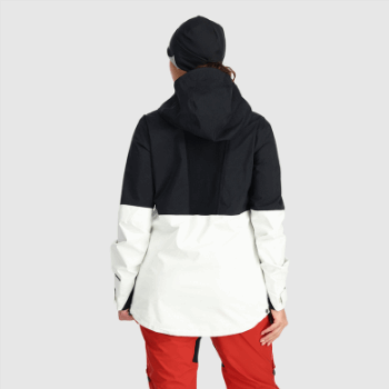 Chaqueta De Mujer Outdoor Research Hemispheres Ii Gore-tex® Negro/nieve