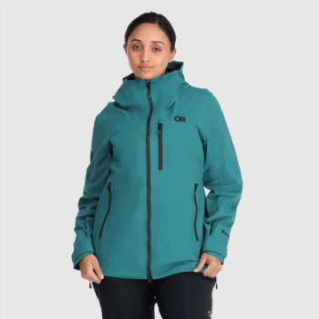 Chaqueta De Mujer Outdoor Research Hemispheres Ii Gore-tex® Lago Profundo