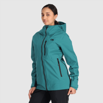 Chaqueta De Mujer Outdoor Research Hemispheres Ii Gore-tex® Lago Profundo