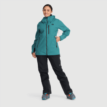 Chaqueta De Mujer Outdoor Research Hemispheres Ii Gore-tex® Lago Profundo