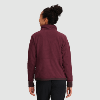 Jersey Con Cremallera De Un Cuarto De Trail Mix Para Mujer De Outdoor Research Kalamata