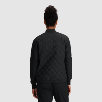 Outdoor Research Bomber Reversible De Mujer Shadow Negro/loden