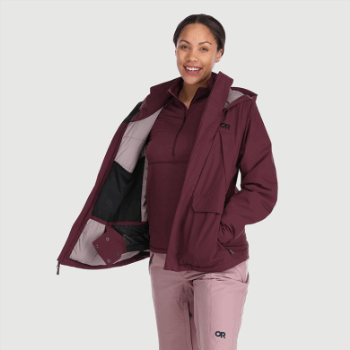 Chaqueta De Juerguista De Snowcrew Para Mujer De Investigación Al Aire Libre Kalamata